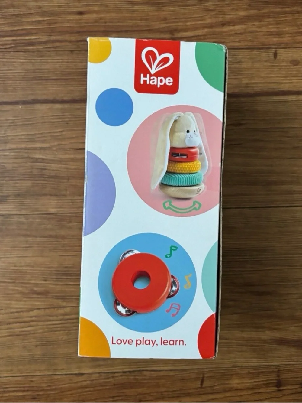 Hape bunny stacker